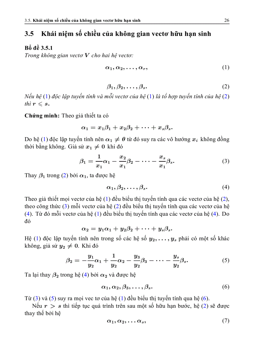 image for page Bài giảng đại số tuyến tính 2