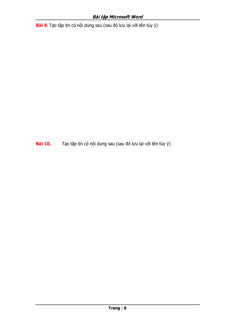 image for page Tin học căn bản Bài tập thực hành Windows