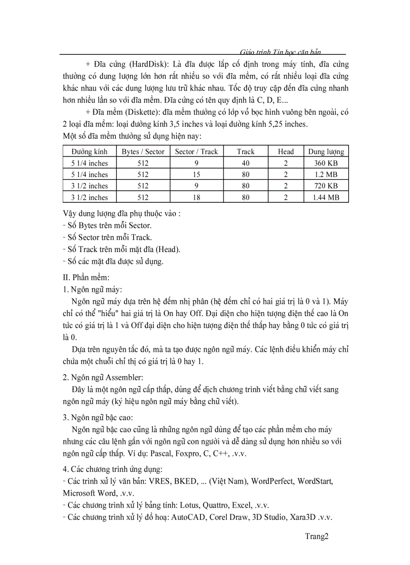 image for page Giáo trình tin học căn bản
