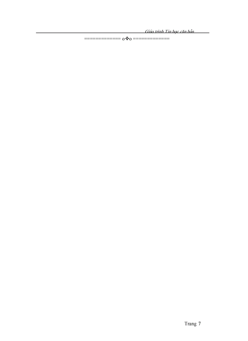 image for page Giáo trình tin học căn bản