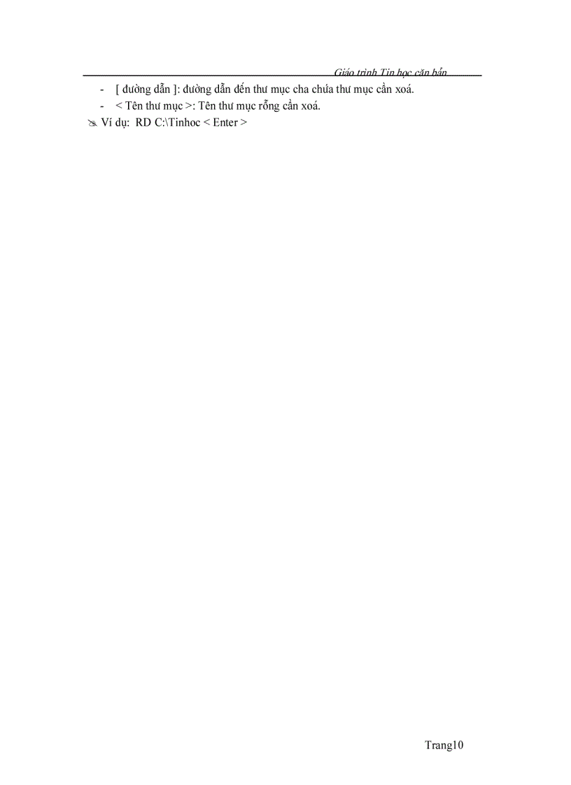 image for page Giáo trình tin học căn bản