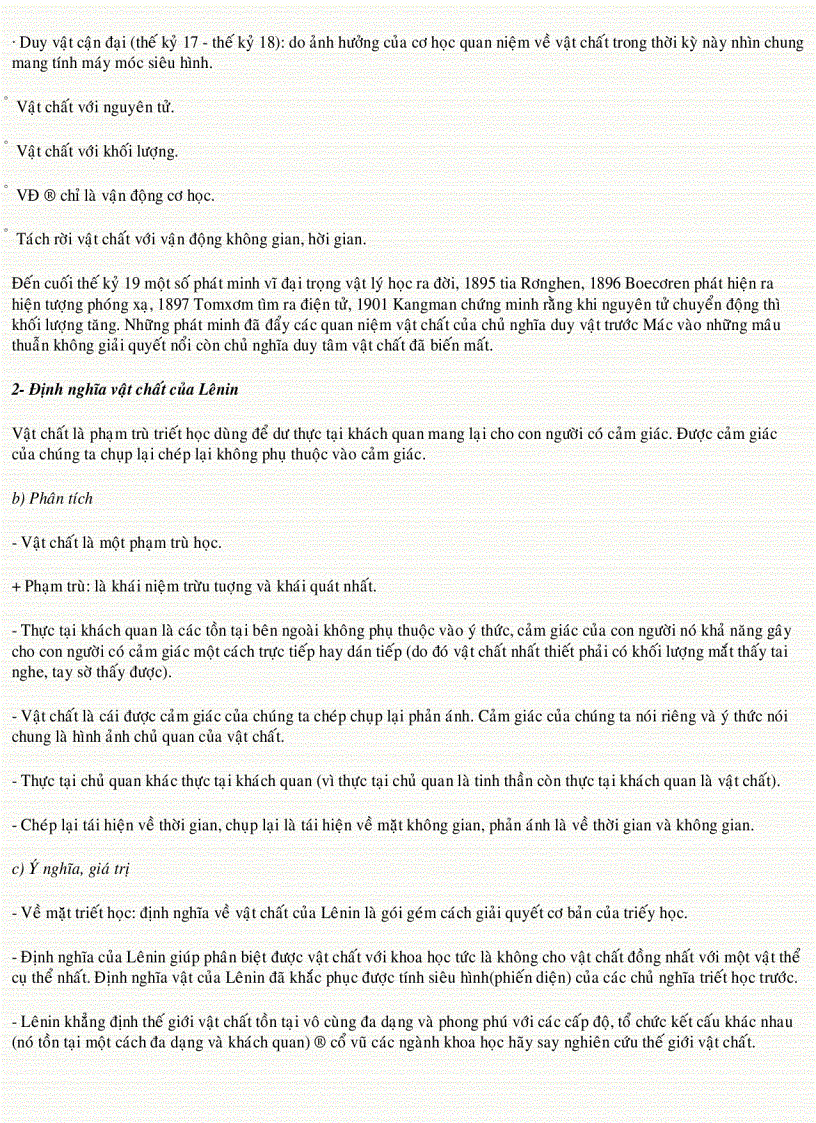 image for page Đề cương Triết học Mac Lênin