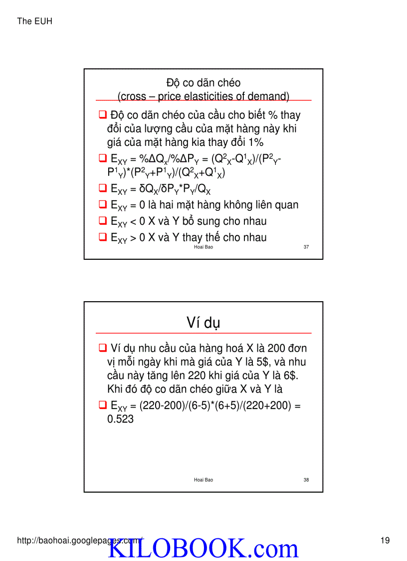 image for page Bài giảng Kinh tế học vi mô