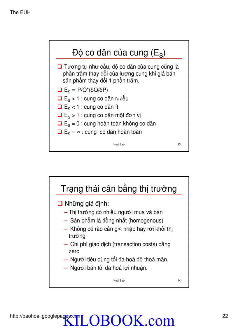 image for page Bài giảng Kinh tế học vi mô