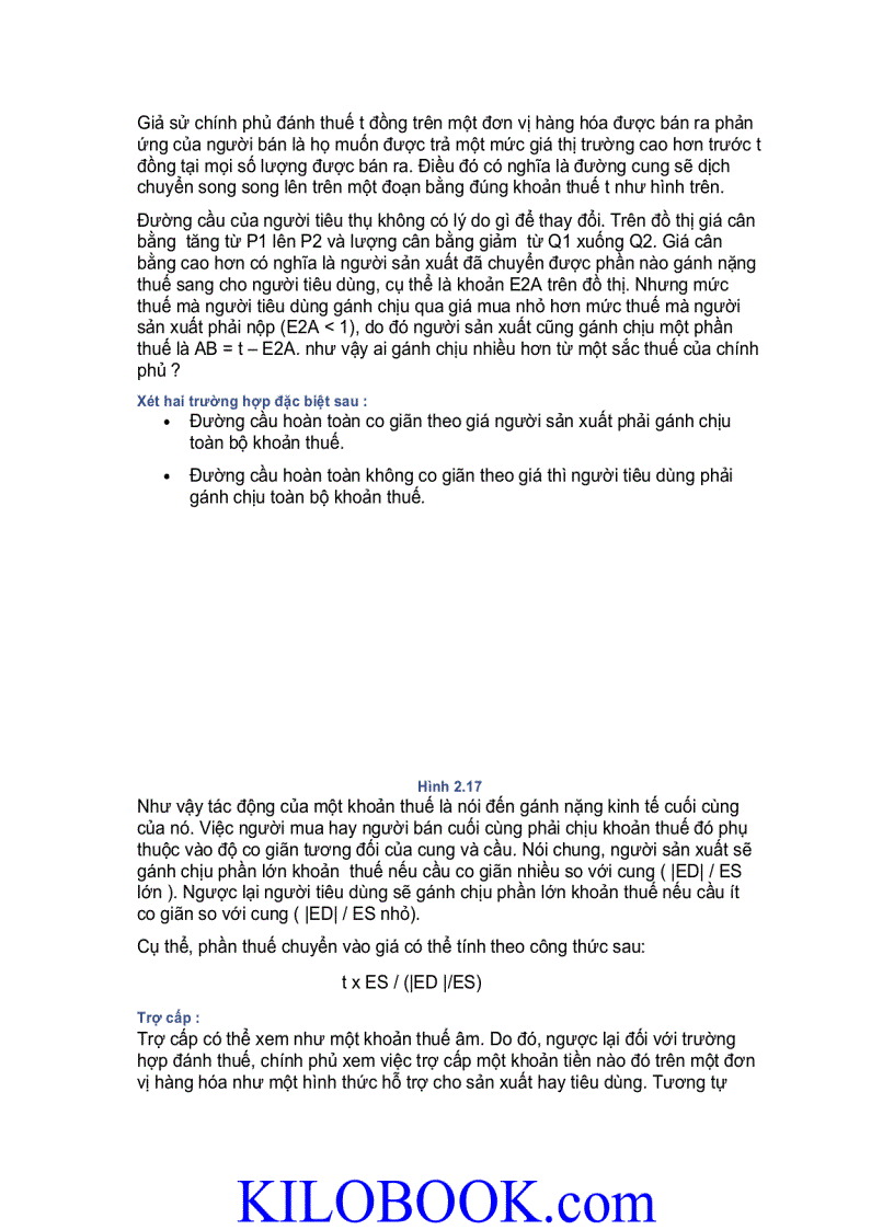 image for page Giáo trình kinh tế học vi mô