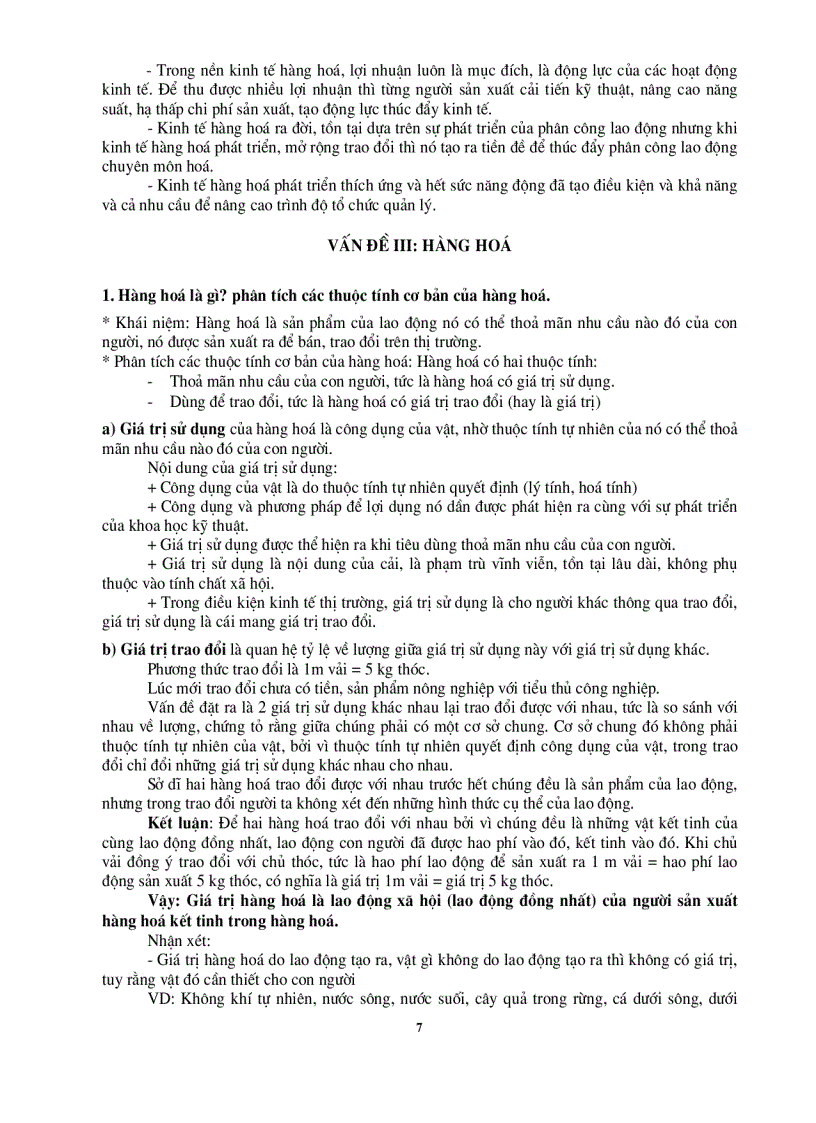 image for page Tài liệu ôn tập Kinh tế chính trị