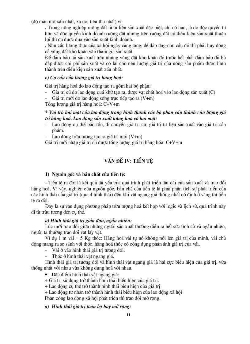 image for page Tài liệu ôn tập Kinh tế chính trị