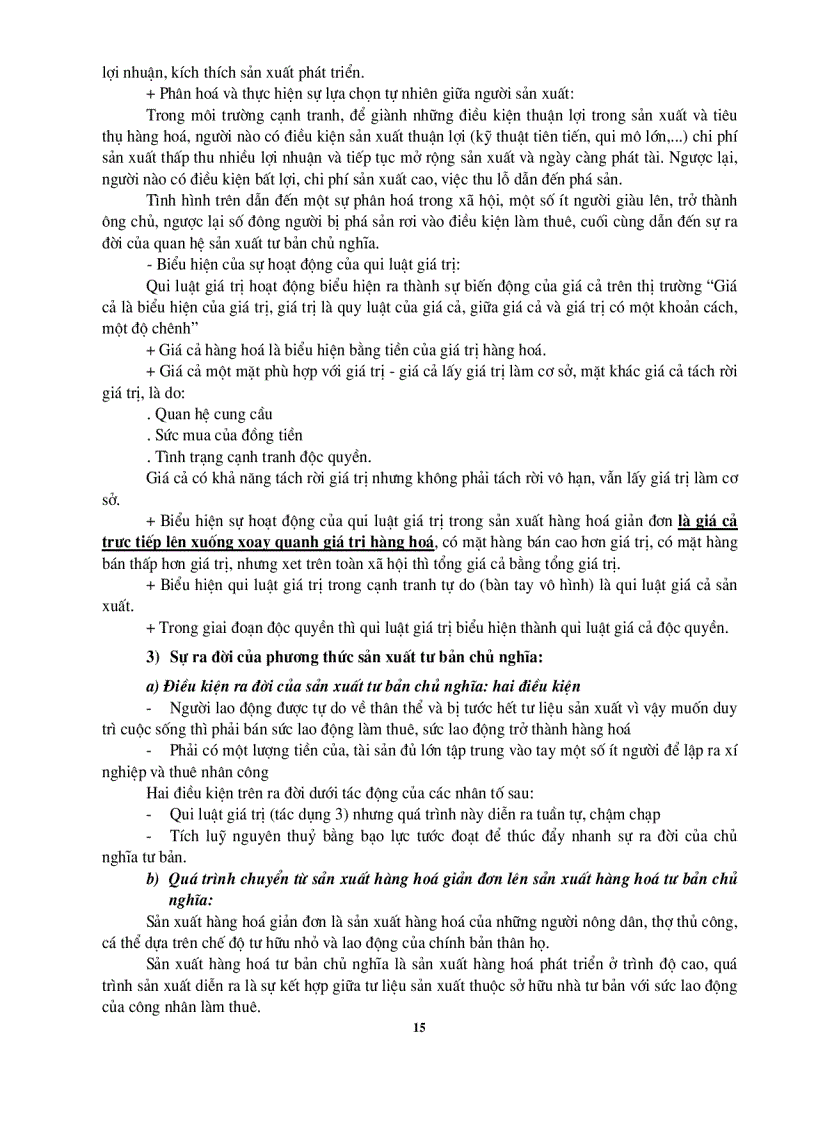 image for page Tài liệu ôn tập Kinh tế chính trị