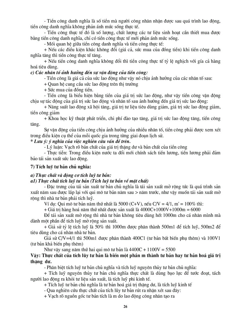 image for page Tài liệu ôn tập Kinh tế chính trị