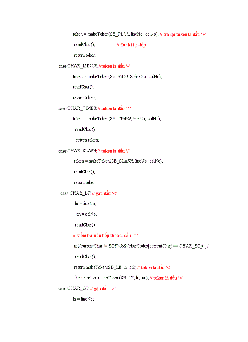 image for page Báo cáo chương trình dịch