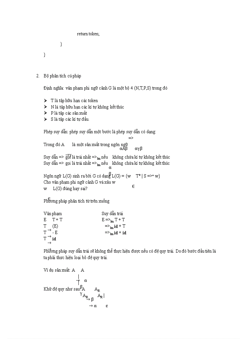 image for page Báo cáo chương trình dịch