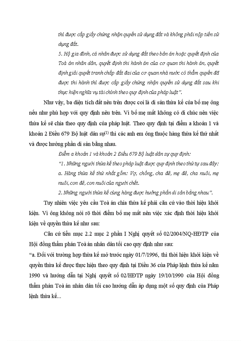 image for page Tình huống và tư vấn PL về thừa kế nhà và QSD đất TH37 Điều kiện để xác định quyền sử dụng đất là di sản thừa kế