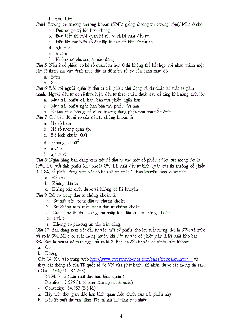 image for page Bài Tập và Bài Giải Phân Tích Chứng Khoán