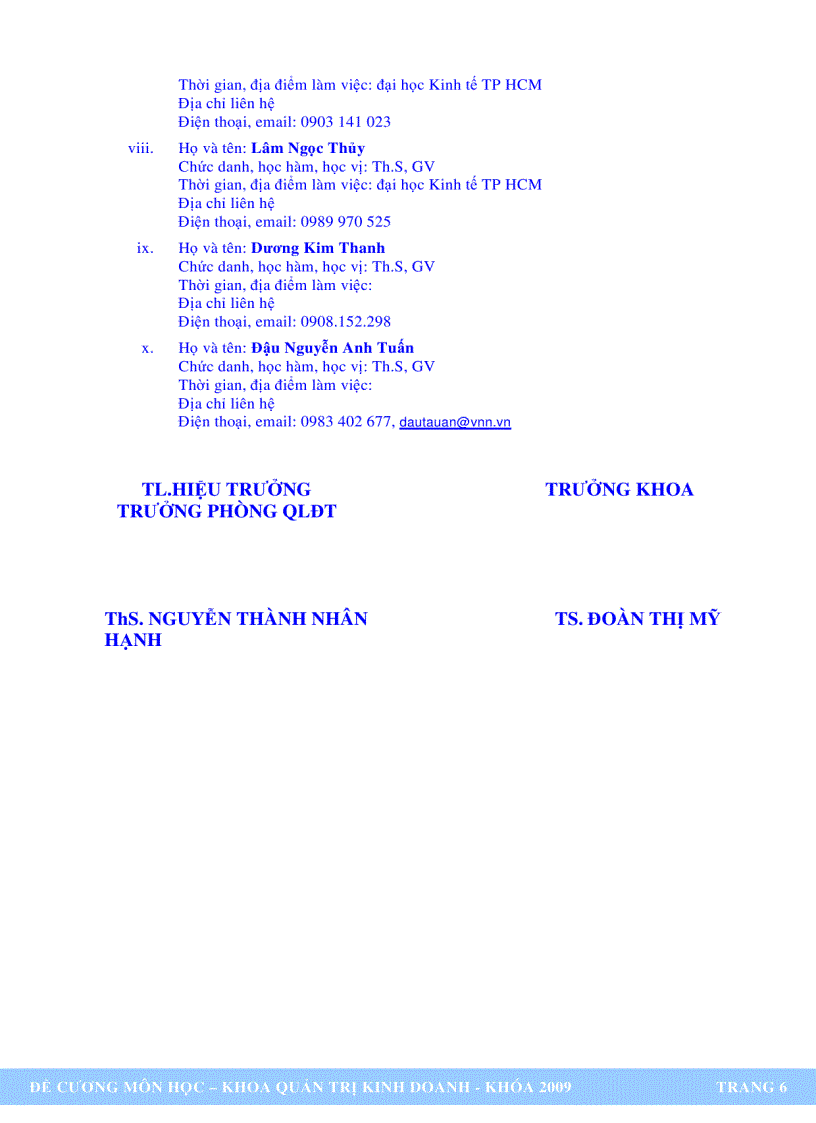 image for page Quản trị marketing đề cương môn học