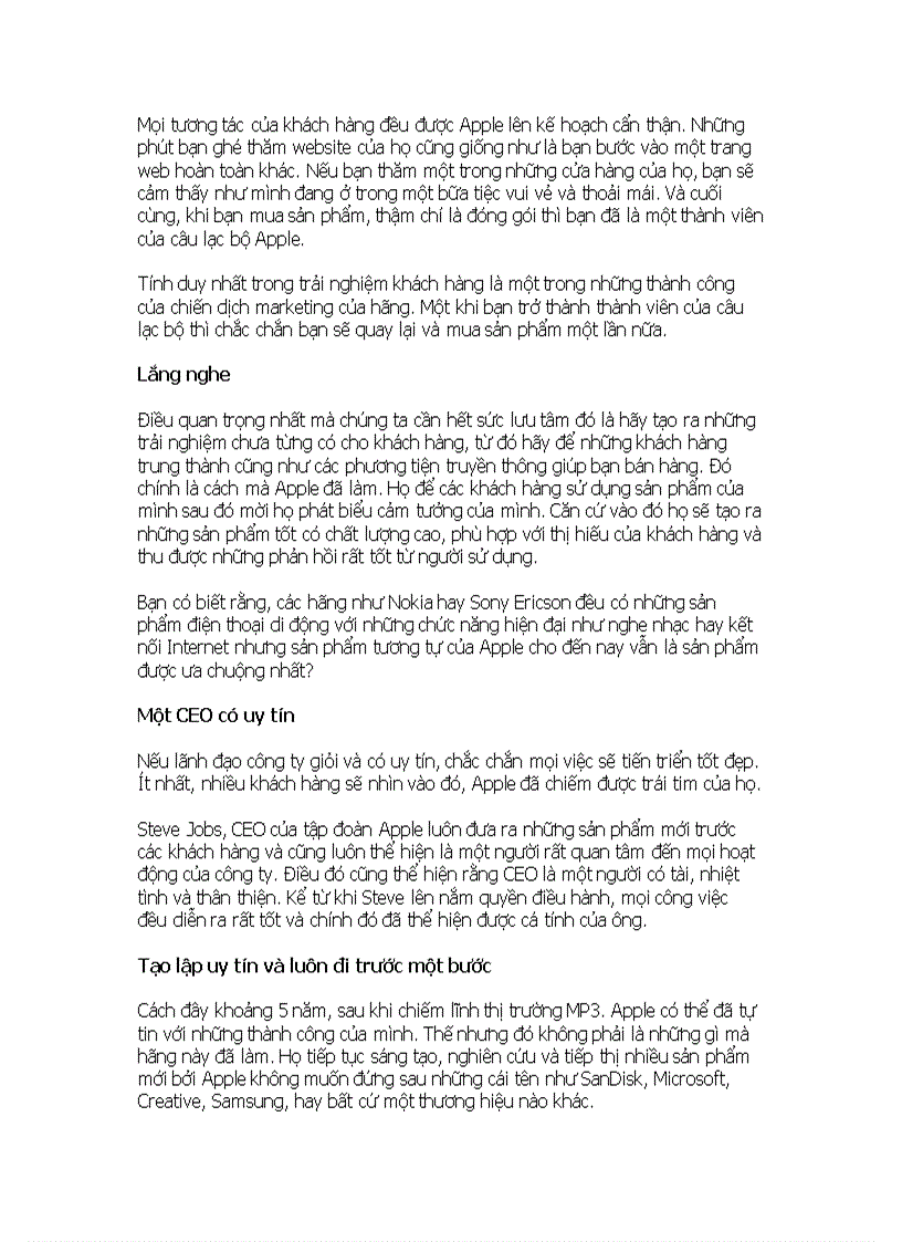 image for page Học gì từ chiến lược marketing của Apple