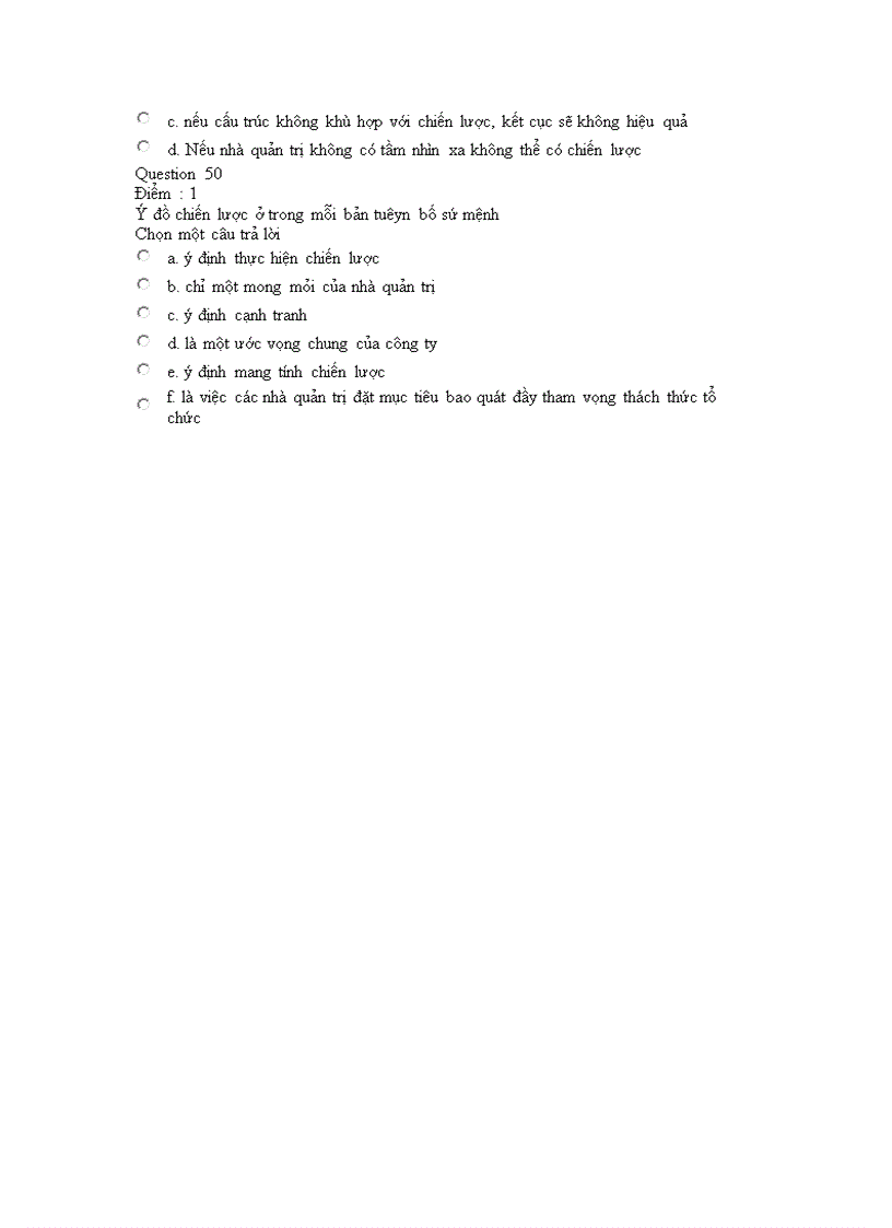 image for page Bộ đề thi quản trị chiến lược