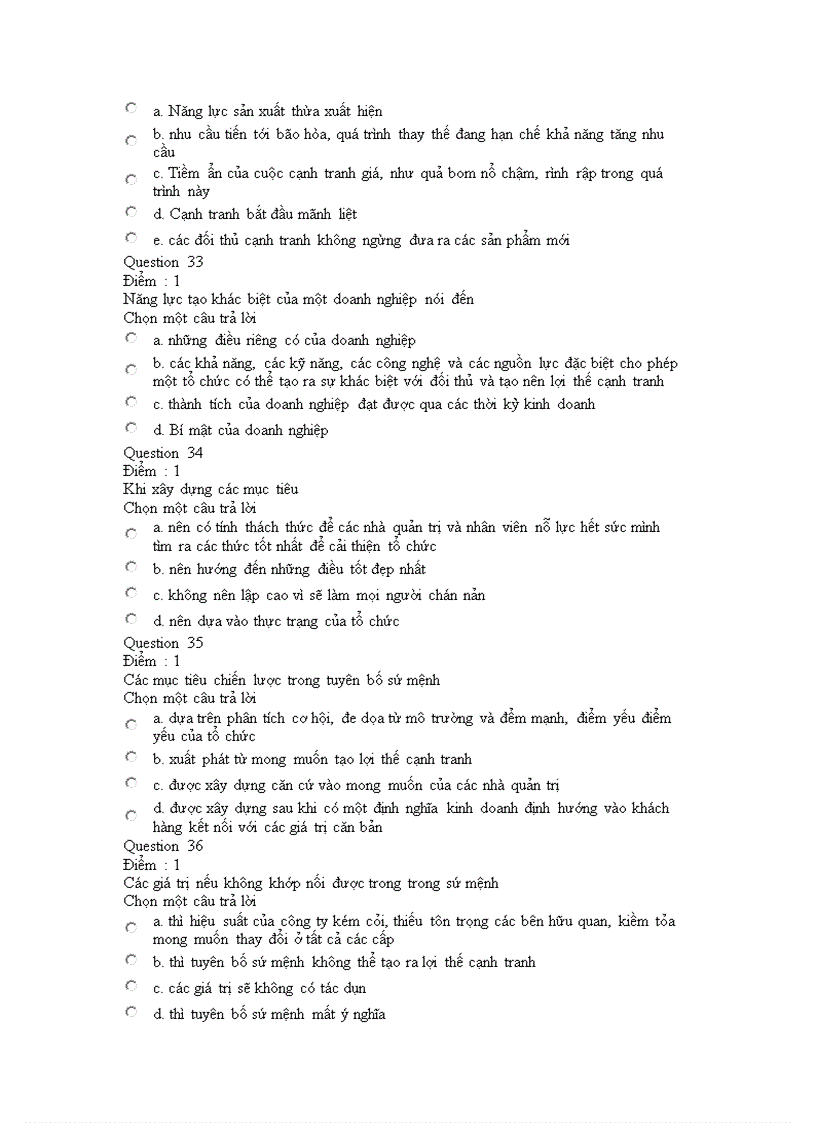 image for page Bộ đề thi quản trị chiến lược 2