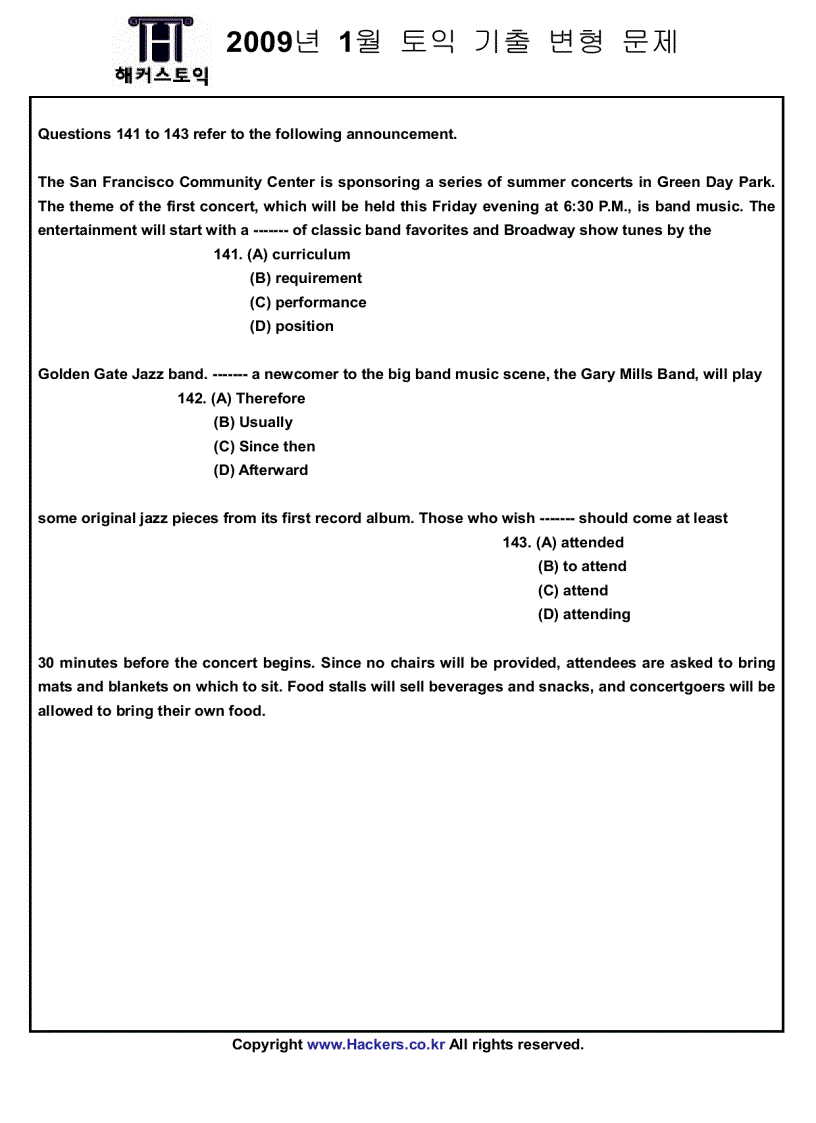 image for page Đề thi toic 2