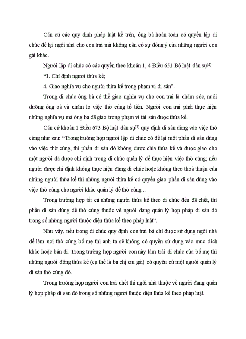 image for page Tình huống và tư vấn PL về thừa kế nhà và QSD đất TH73 Điều kiện thay đổi người quản lý di sản thờ cúng theo di chúc