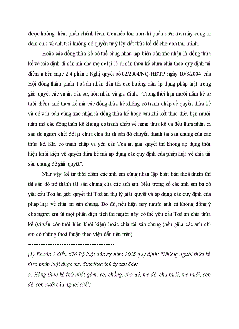 image for page Tình huống và tư vấn PL về thừa kế nhà và QSD đất TH77 Chia thừa kế theo pháp luật
