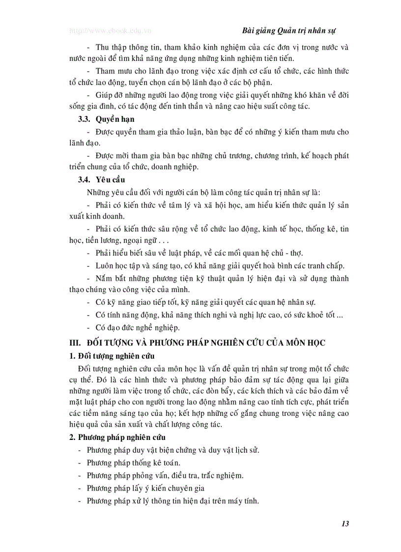 image for page Bài giảng Quản Trị Nhân Sự