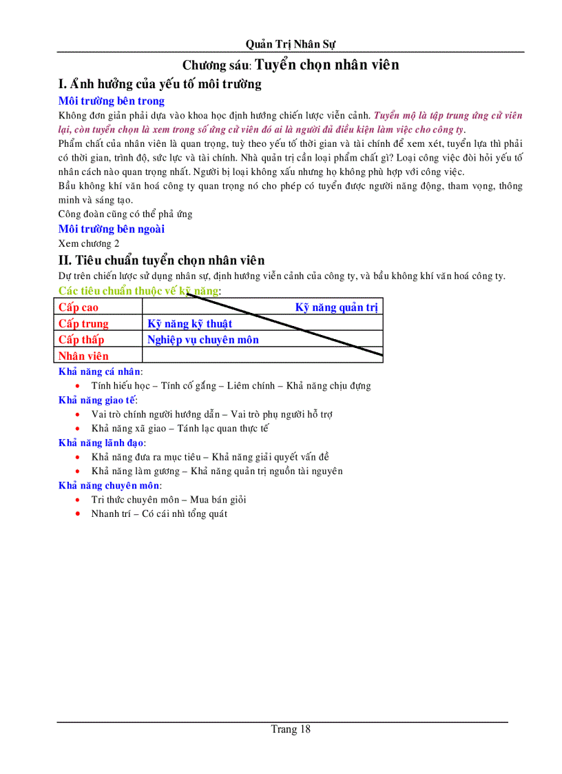 image for page Giáo trình Quản Trị Nhân Sự