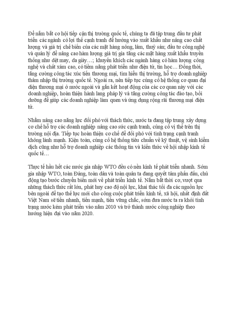 image for page Kinh tế Vĩ mô Thuyết trình về Tổ chức thương mại thế giới WTO