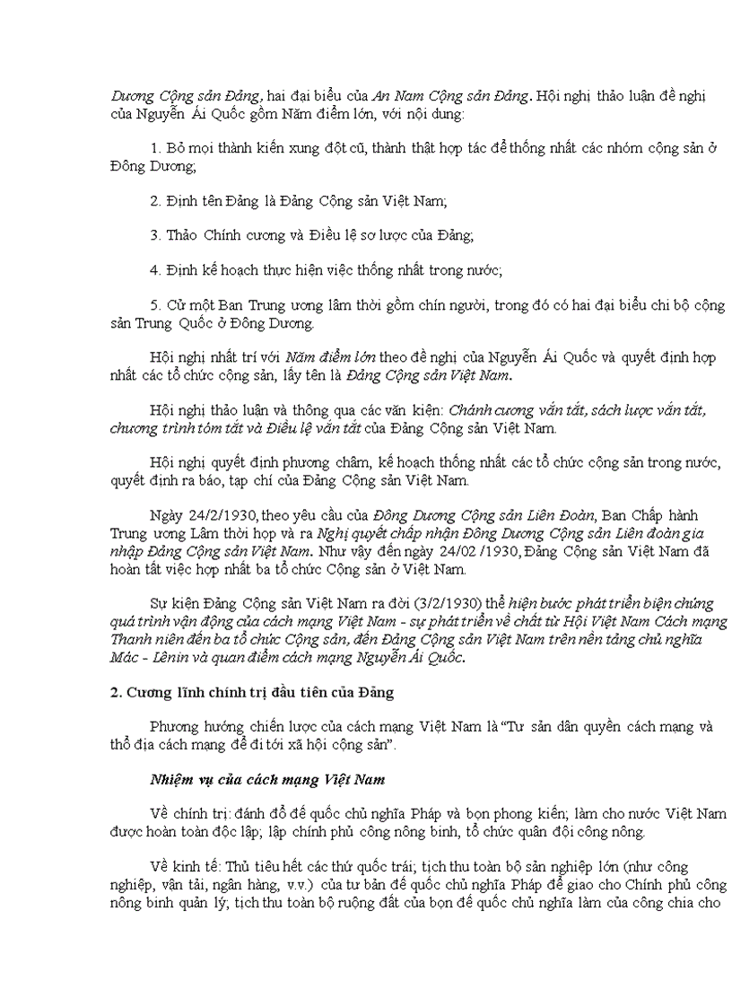 image for page Hỏi đáp Lịch sử Đảng cộng sản Việt Nam