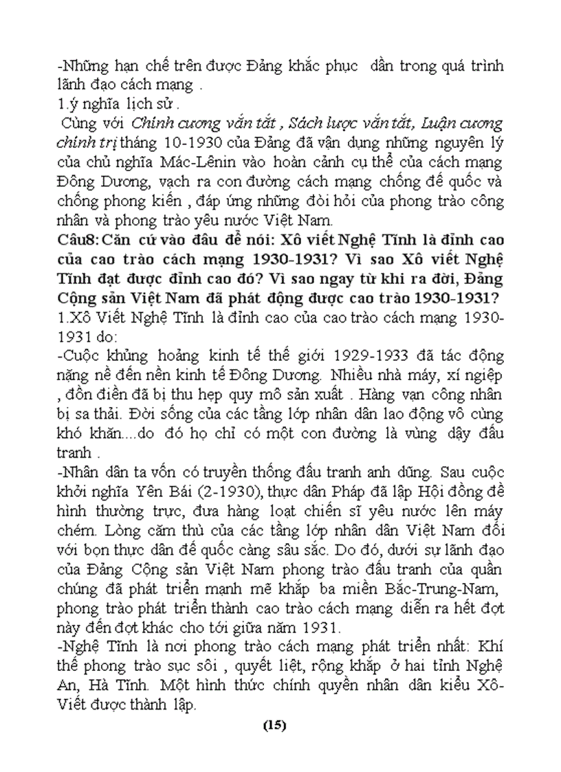 image for page Hỏi đáp Lịch sử Đảng cộng sản Việt Nam 1