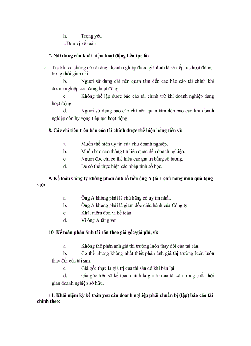 image for page Các nguyên tắc cơ bản của kế toán tài chính