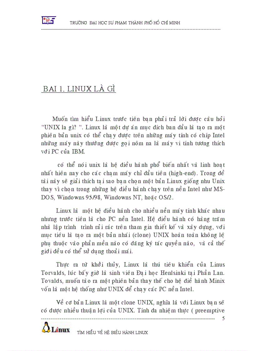 image for page Tìm hiểu hệ điều hành Linux