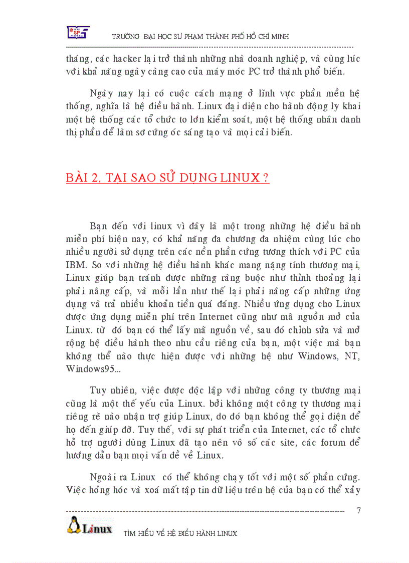 image for page Tìm hiểu hệ điều hành Linux