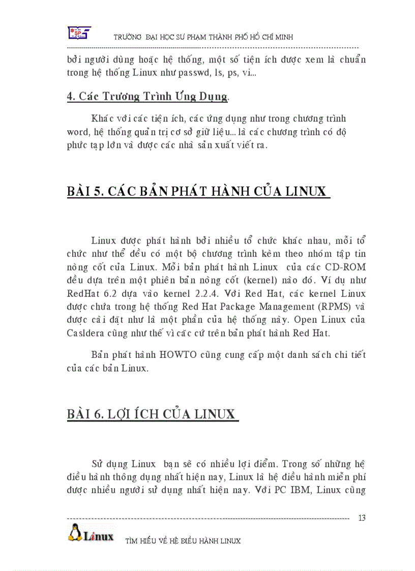 image for page Tìm hiểu hệ điều hành Linux