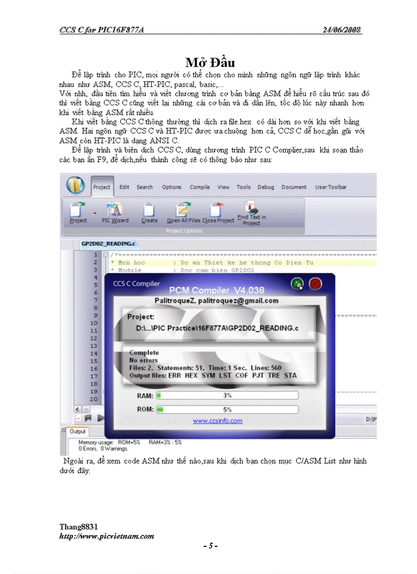 image for page Lập trình cho PIC