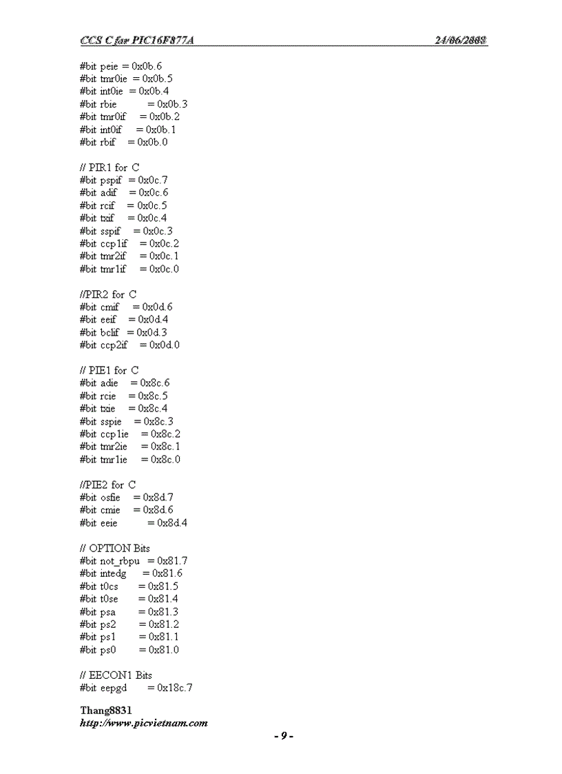 image for page Lập trình cho PIC