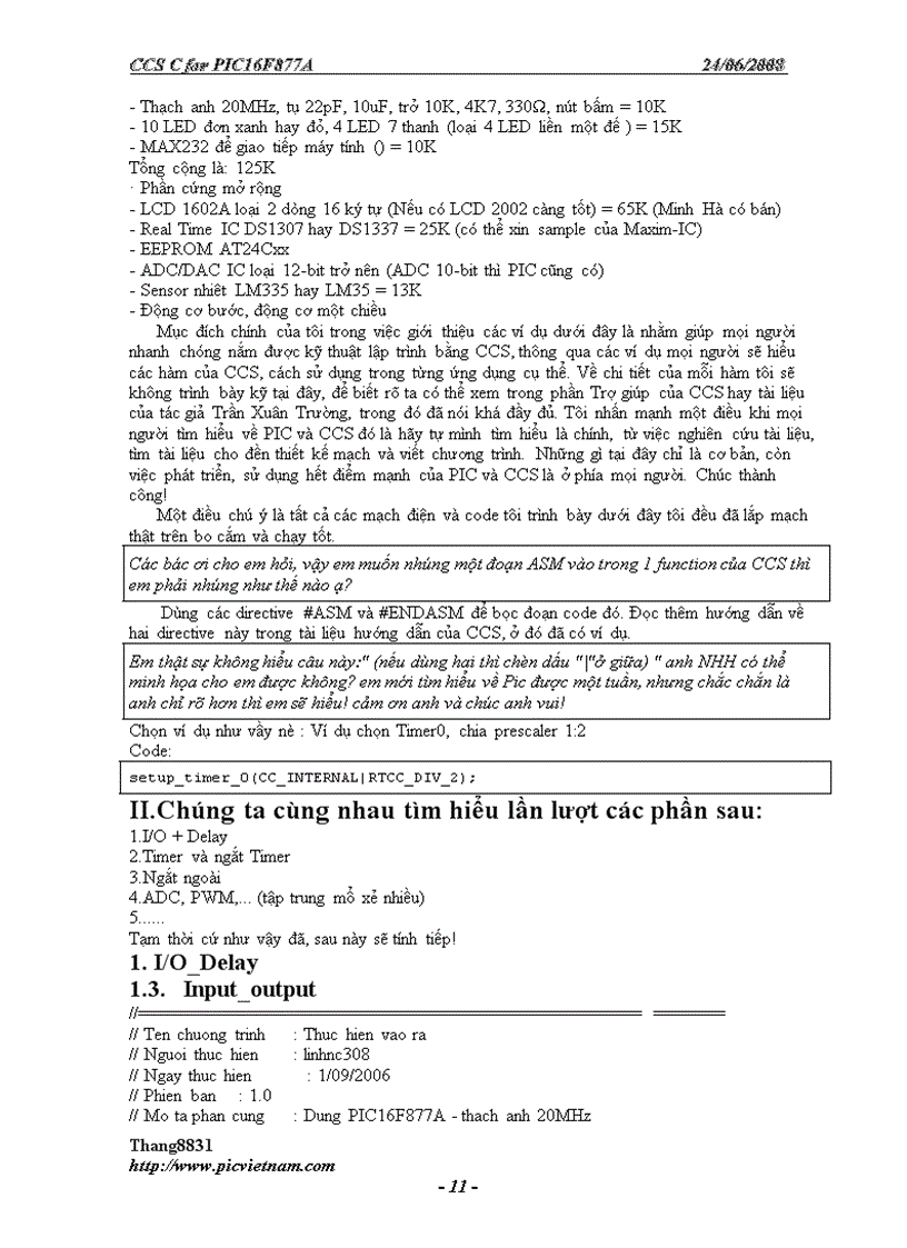 image for page Lập trình cho PIC