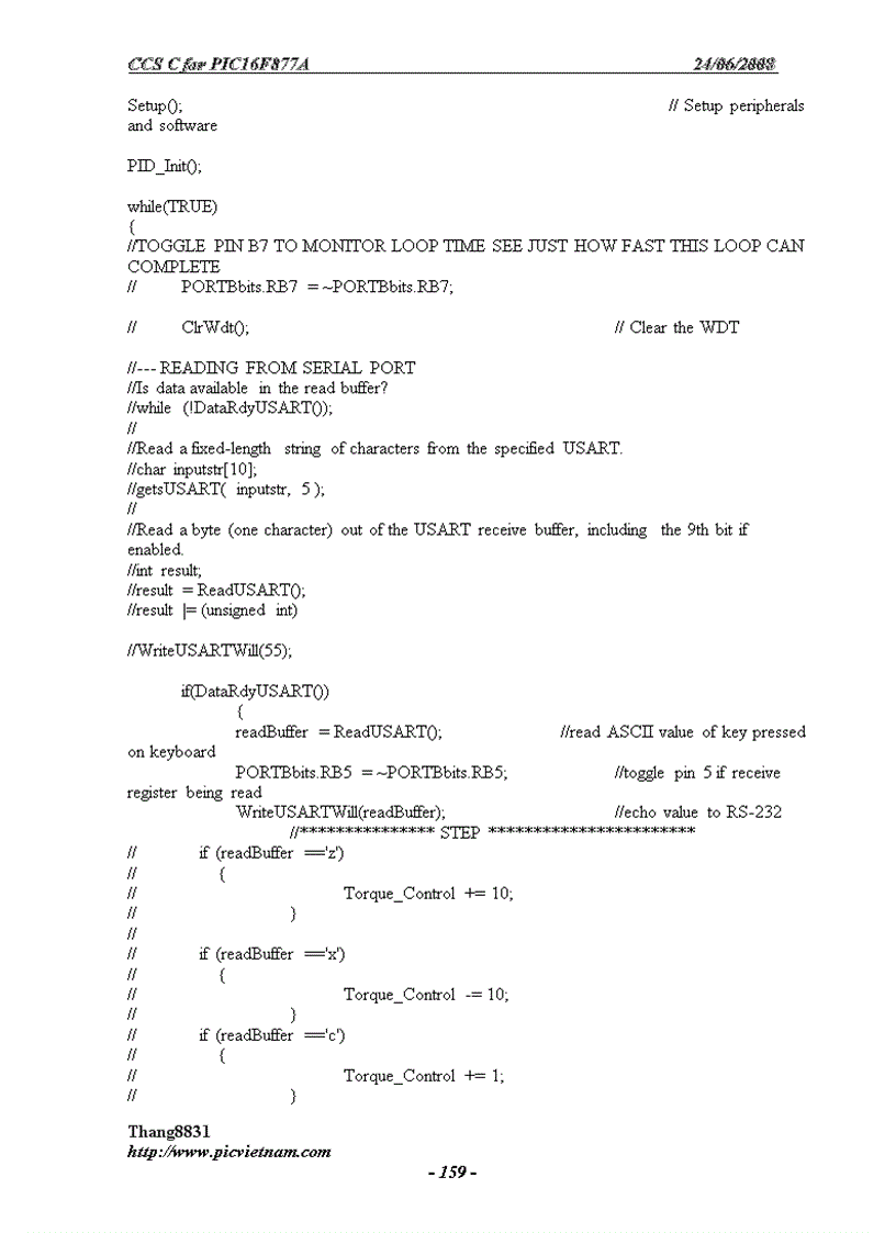 image for page Lập trình cho PIC