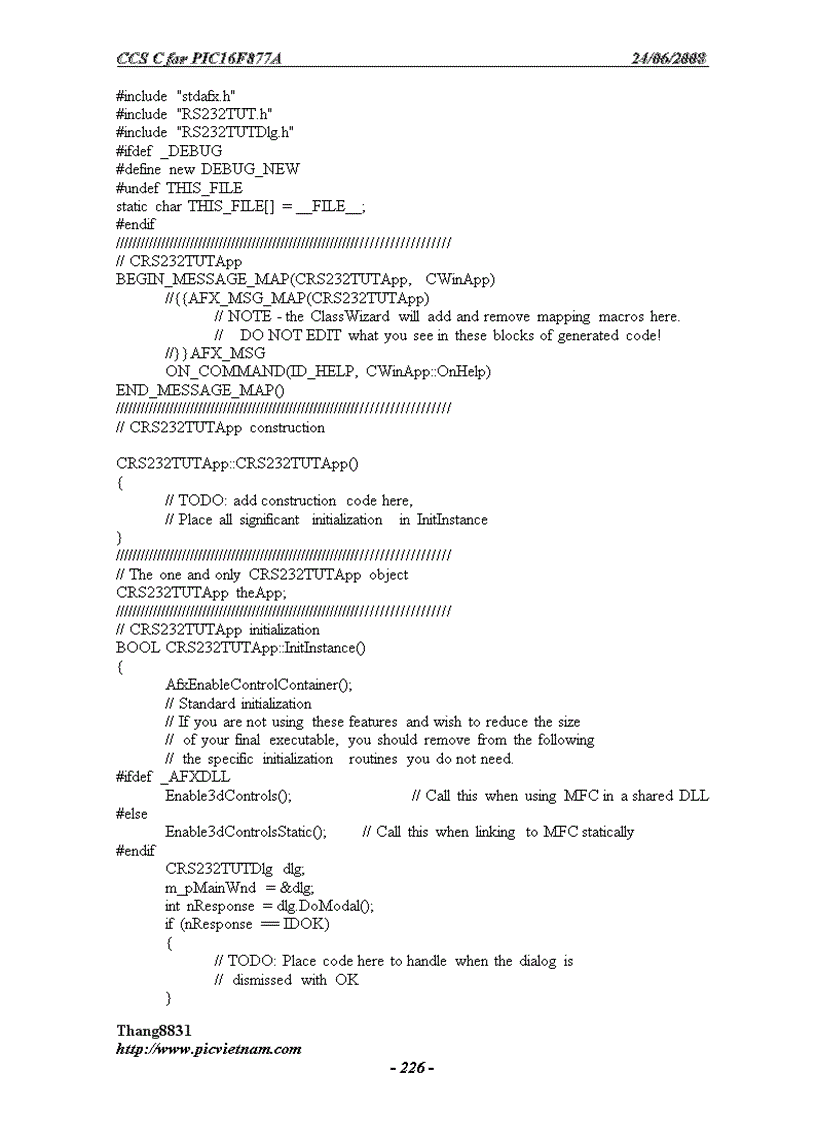 image for page Lập trình cho PIC