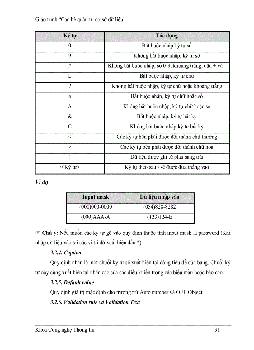 image for page Giáo Trình hệ quản trị cơ sở dữ liệu CSDL ACCESS