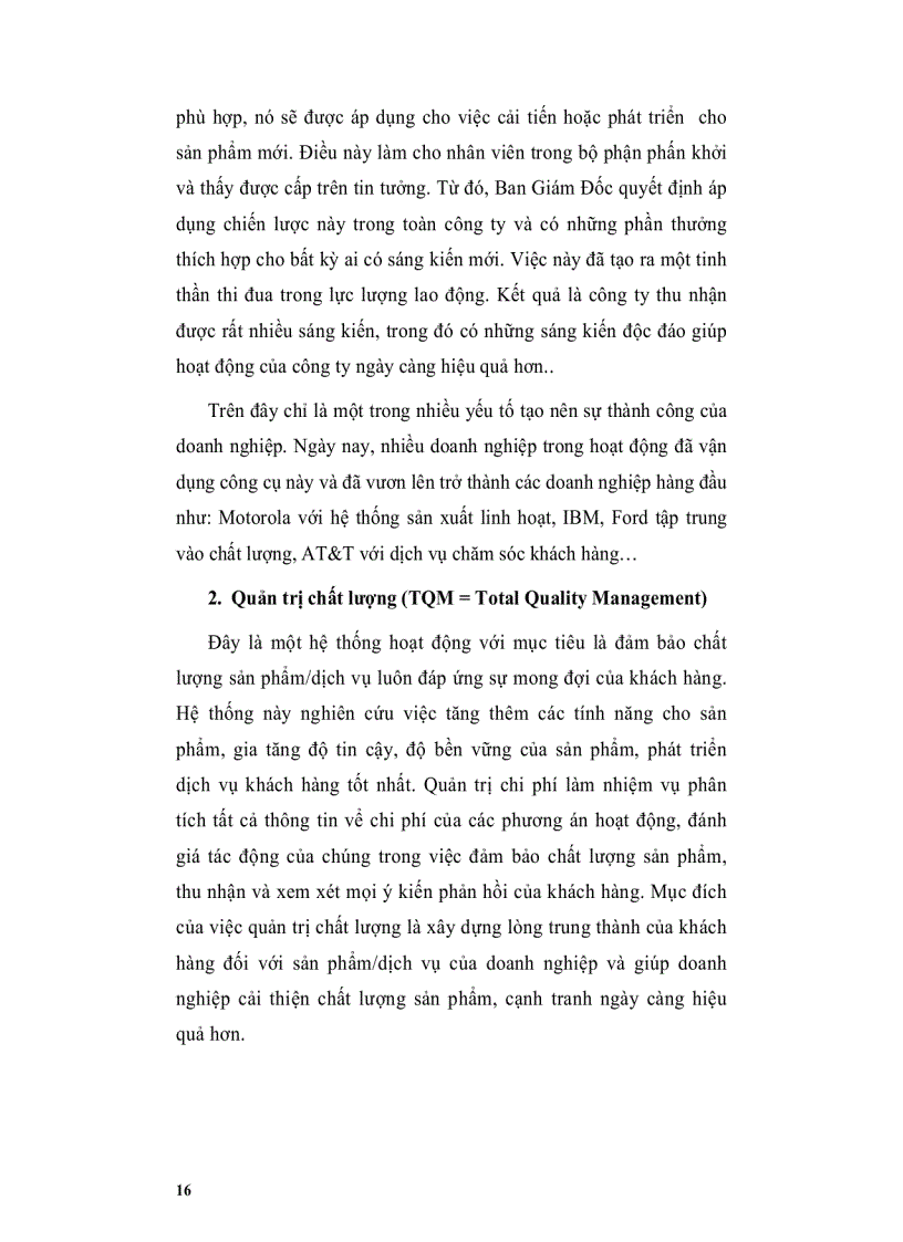 image for page Tài liệu hướng dẫn học tập Quản trị chi phí