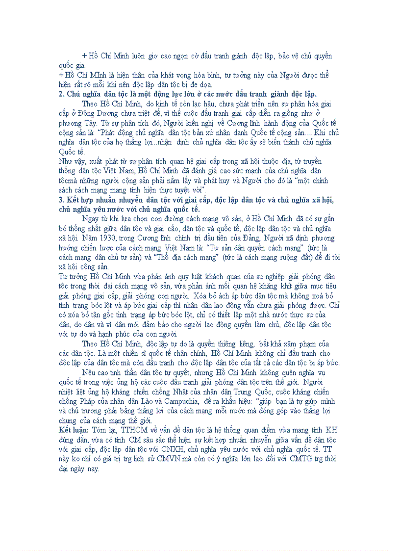 image for page Trình bày nội dung cơ bản của tư tưởng Hồ Chí Minh về vấn đề dân tộc ý nghĩa của tư tưởng Hồ Chí Minh về vấn đề dân tộc trong giai đoạn hiện nay