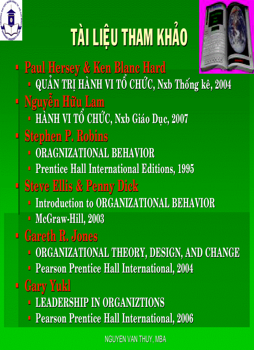 image for page Tài liệu Hành Vi Tổ Chức Nguyễn Văn Thụy