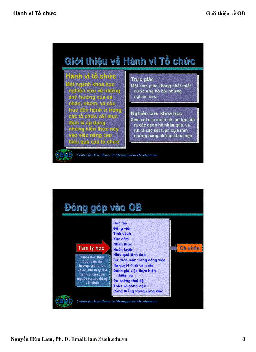 image for page Tài liệu Hành Vi Tổ Chức Nguyễn Hữu Lam