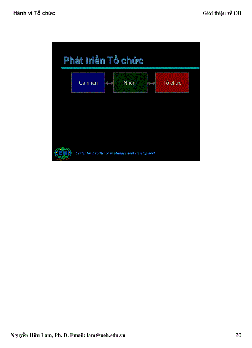 image for page Tài liệu Hành Vi Tổ Chức Nguyễn Hữu Lam