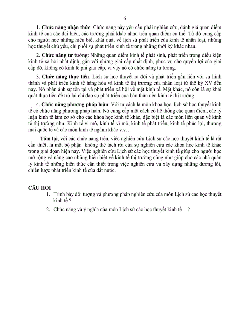 image for page Giáo trình Lịch sử các học thuyết kinh tế