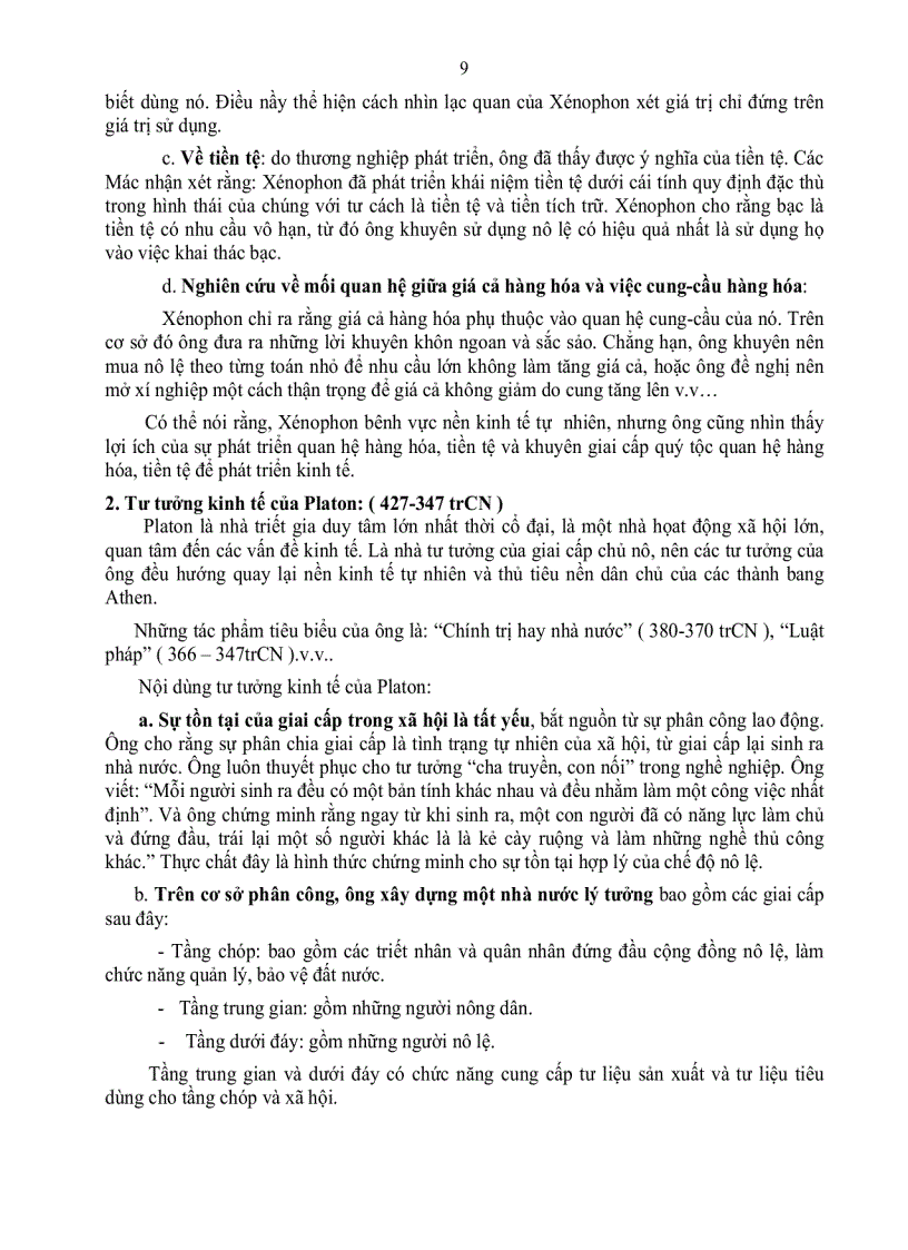 image for page Giáo trình Lịch sử các học thuyết kinh tế