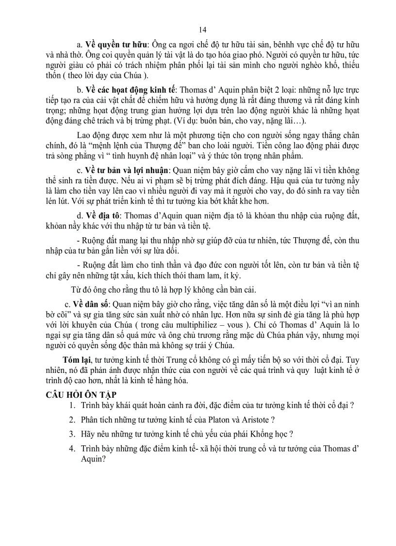 image for page Giáo trình Lịch sử các học thuyết kinh tế