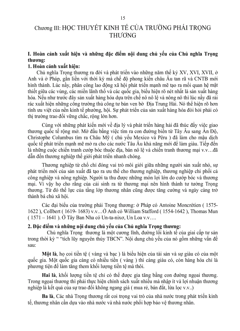 image for page Giáo trình Lịch sử các học thuyết kinh tế