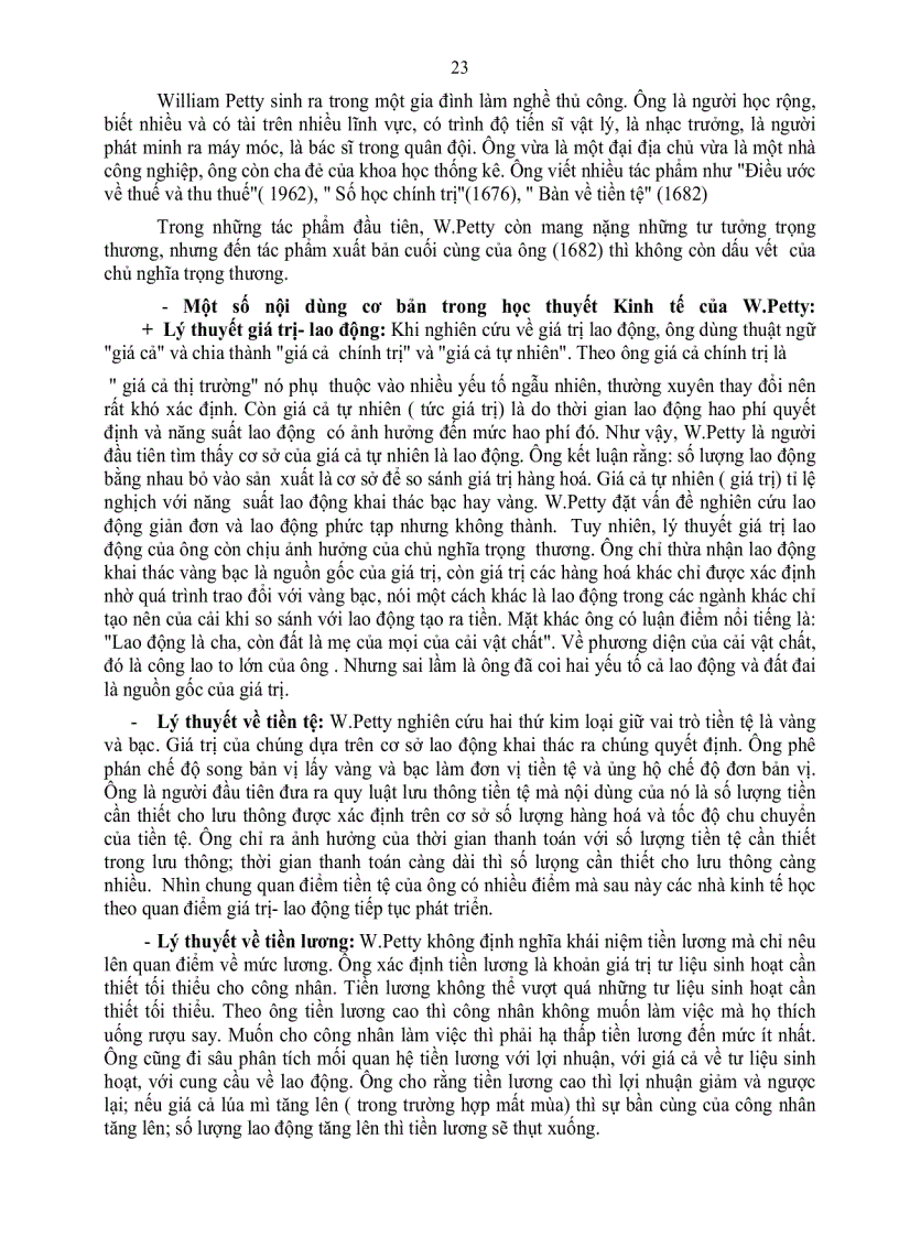 image for page Giáo trình Lịch sử các học thuyết kinh tế