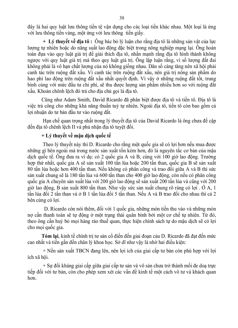 image for page Giáo trình Lịch sử các học thuyết kinh tế